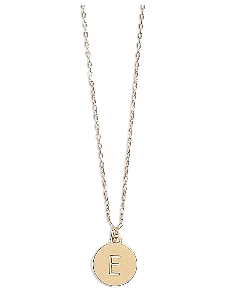 kate spade new york Mini Initial Pendant Necklace, 17-20 Product Image