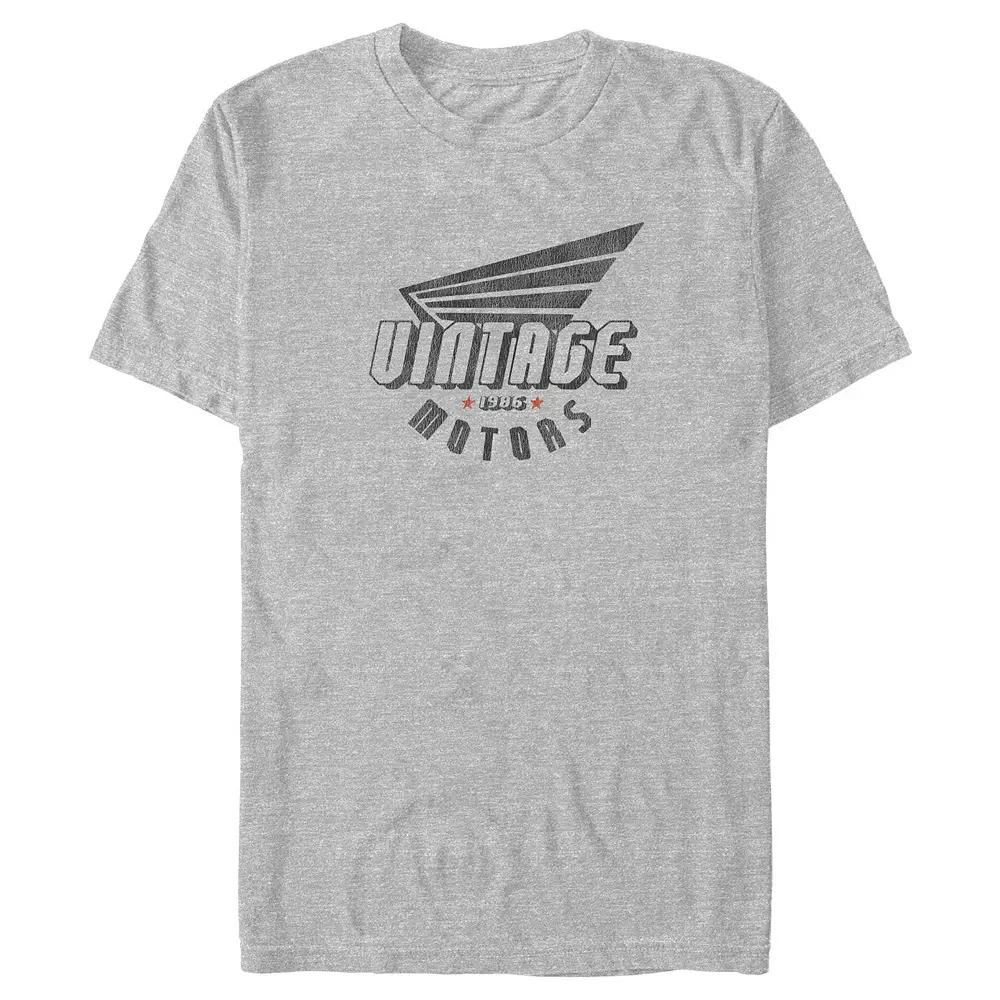 Big & Tall Vintage Motors Graphic Tee, Men's,  Product Image