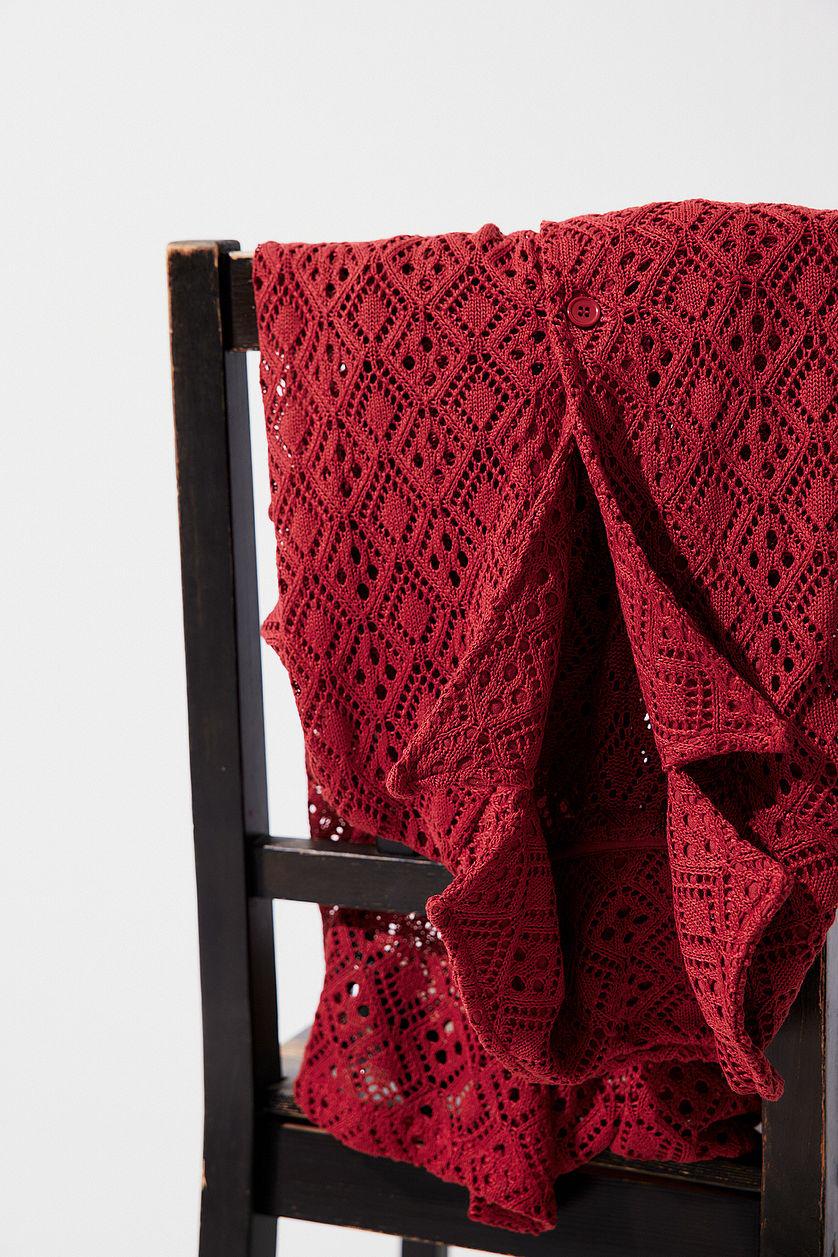 Oversized Crochet Shirt Product Image