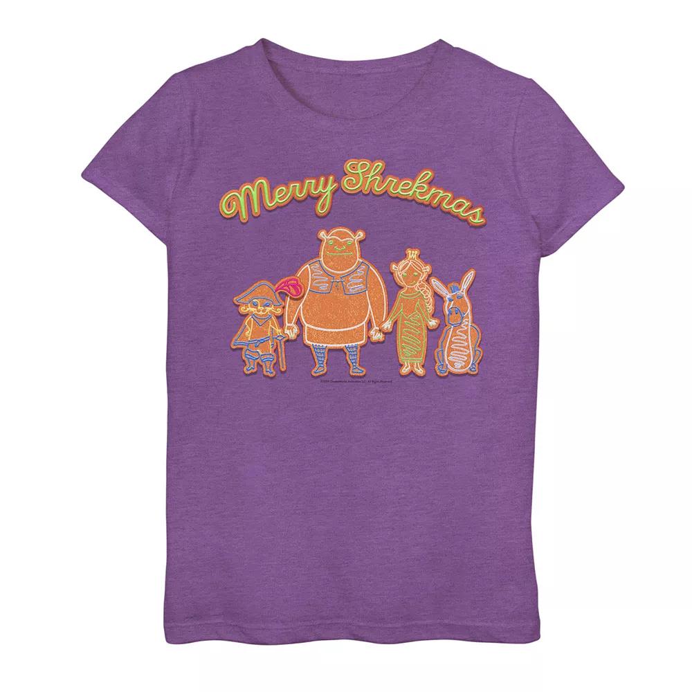 Girls 7-16 I Love My Family Rainbow Striped Heart Graphic Tee, Girl's,  Product Image