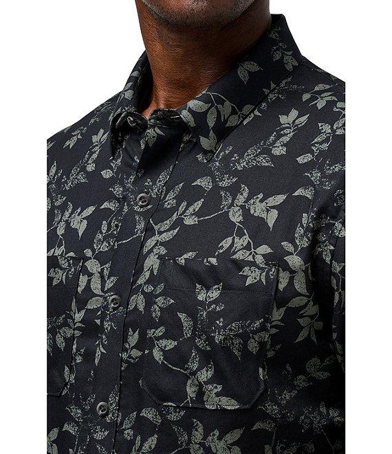 TravisMathew Searchlight Long Sleeve Woven Shirt Product Image