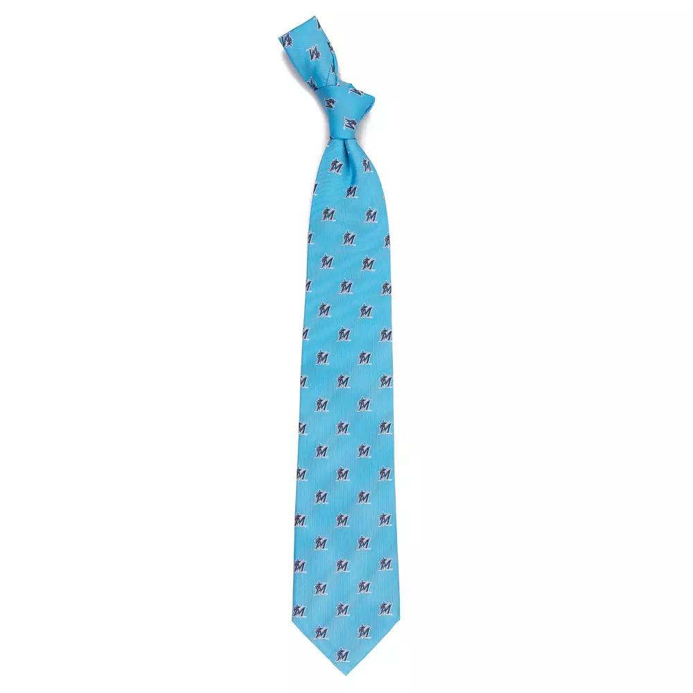 Men's MLB Miami Marlins Echo Tie, Turquoise Product Image