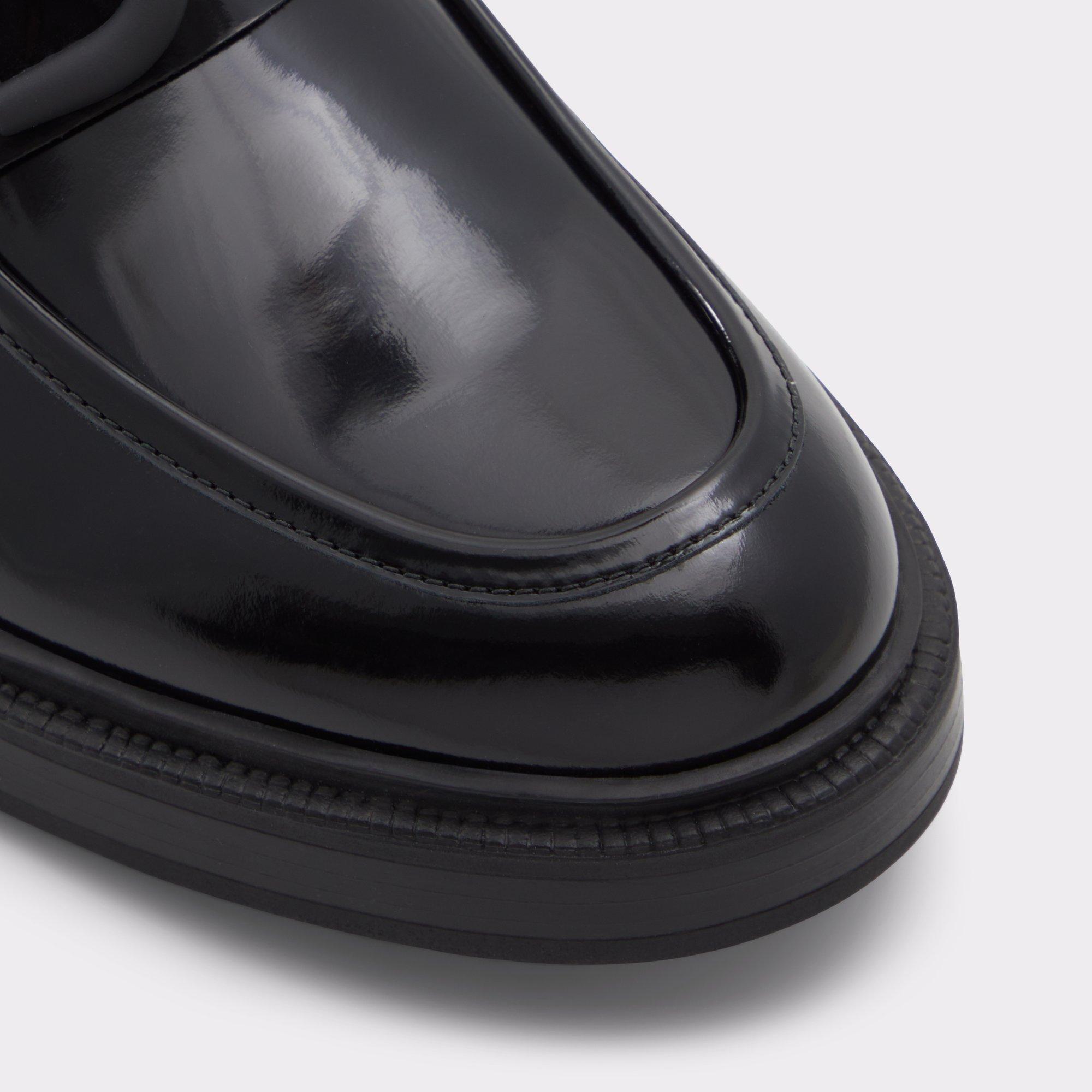 Norris Black Leather Smooth Men's Dress Shoes | ALDO US Product Image