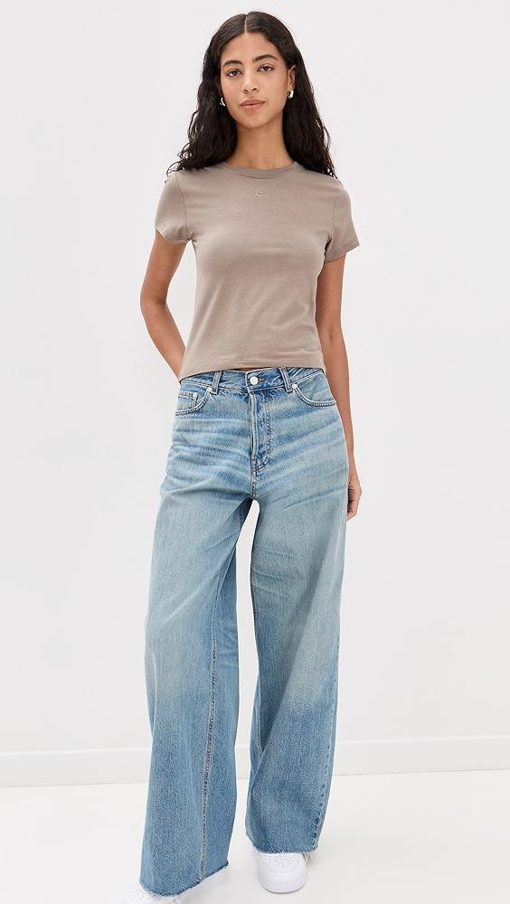 Nike Sportswear Chill Knit Crop Tee | Shopbop Product Image