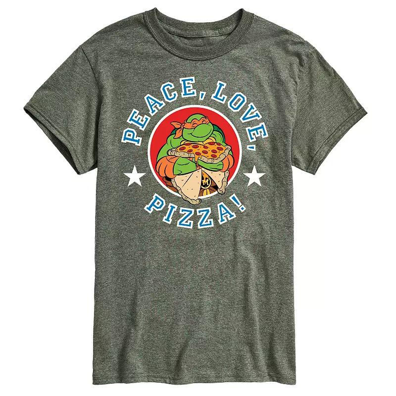 Men's Teenage Mutant Ninja Turtles Peace Love Graphic Tee,  Product Image