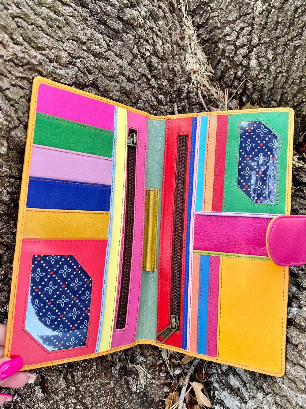 Nash Leather Wallet Multi Colors- 3 Color Choices Product Image