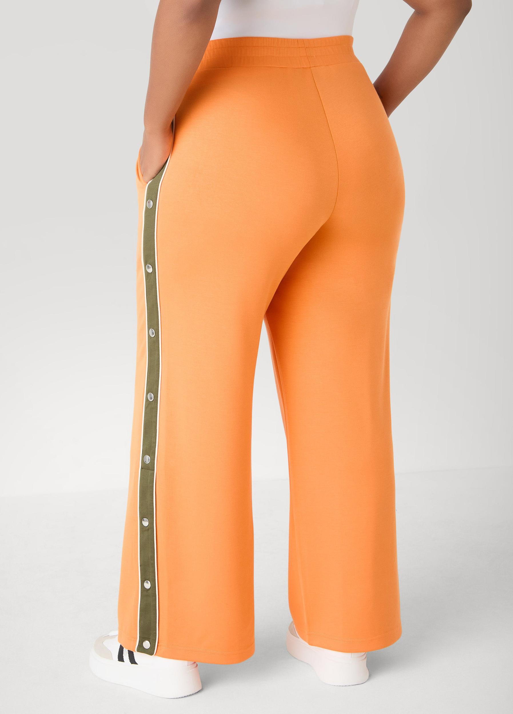 Snap Detailed Jersey Track Pants Product Image