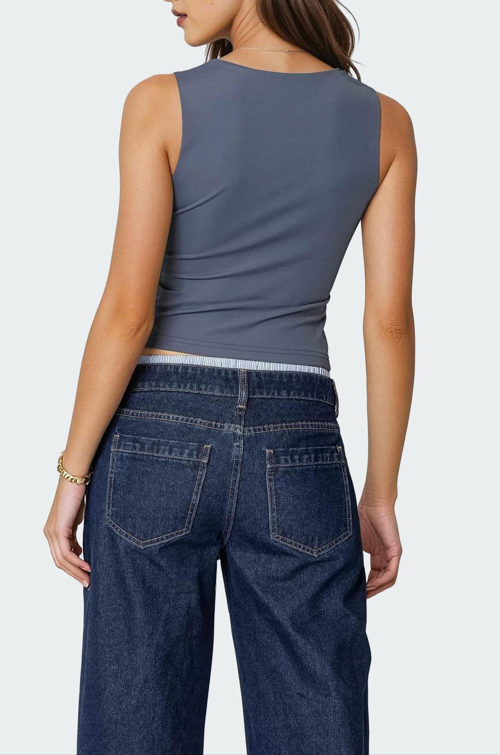 Essy Square Neck Top Product Image