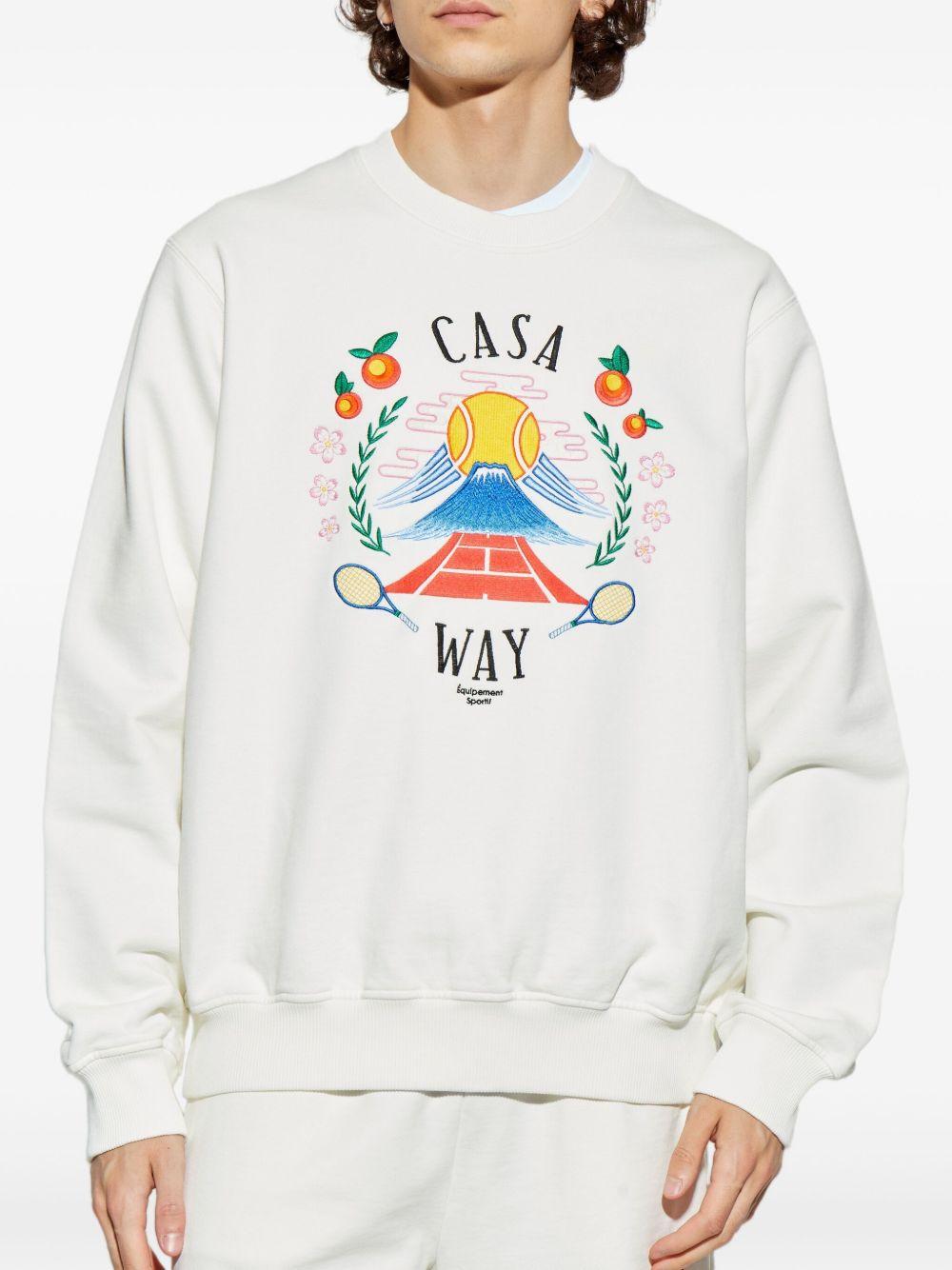 graphic-print sweatshirt Product Image