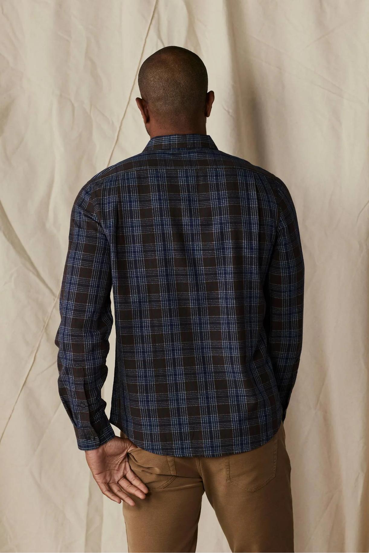 Nikko Button Up Shirt - Brown Plaid Product Image