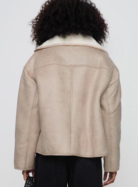 Baxley Jacket Beige Product Image