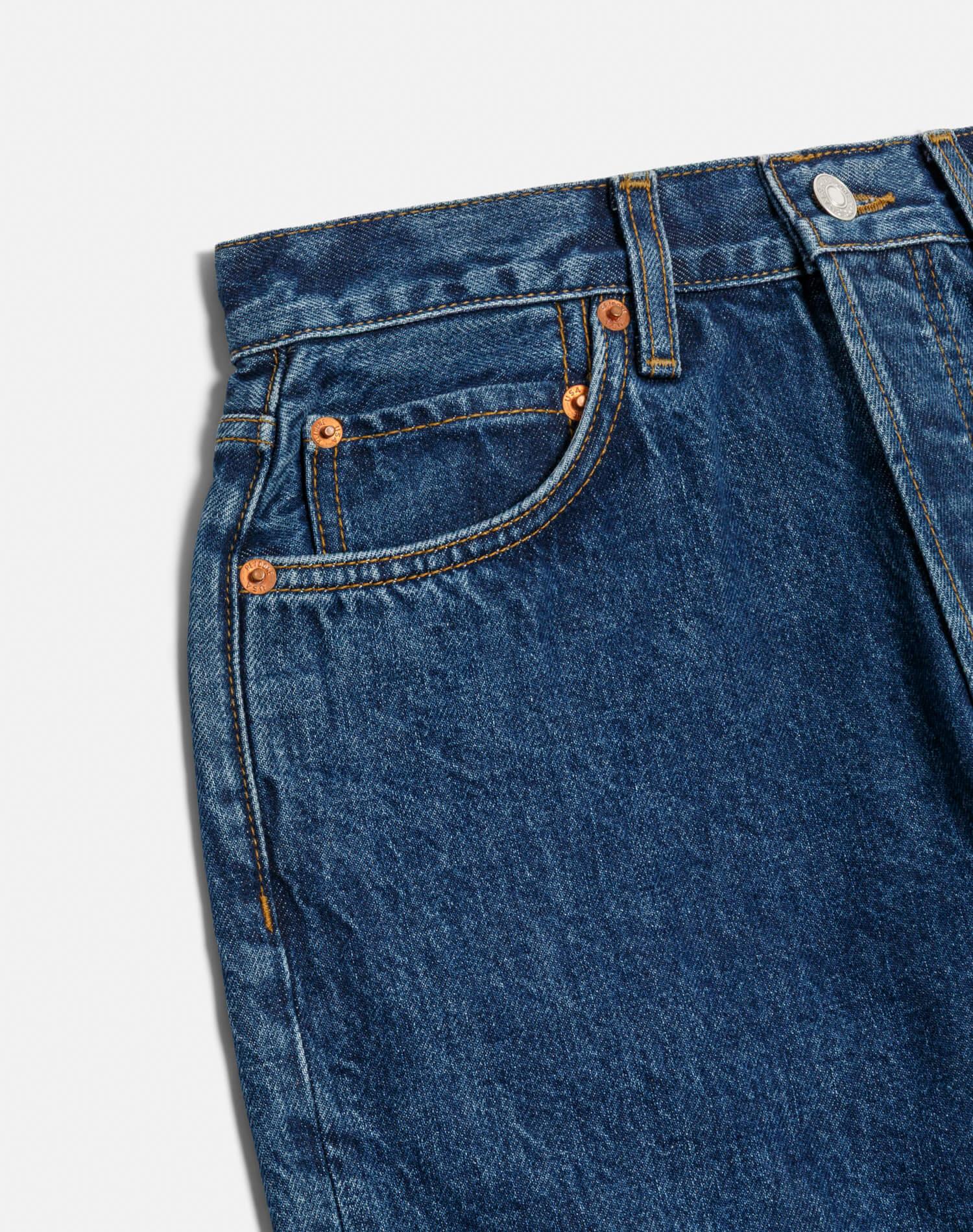 90s Jean - Rustic Indigo Female Product Image