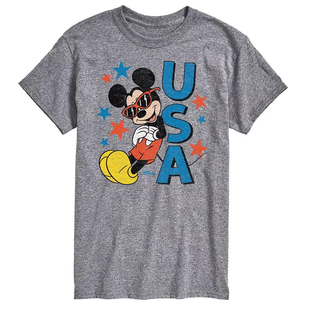 Disney's Mickey Mouse Men's Sunglasses USA Graphic Tee,  Product Image
