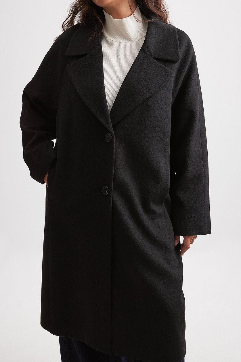 Wool Blend Oversized Coat Product Image