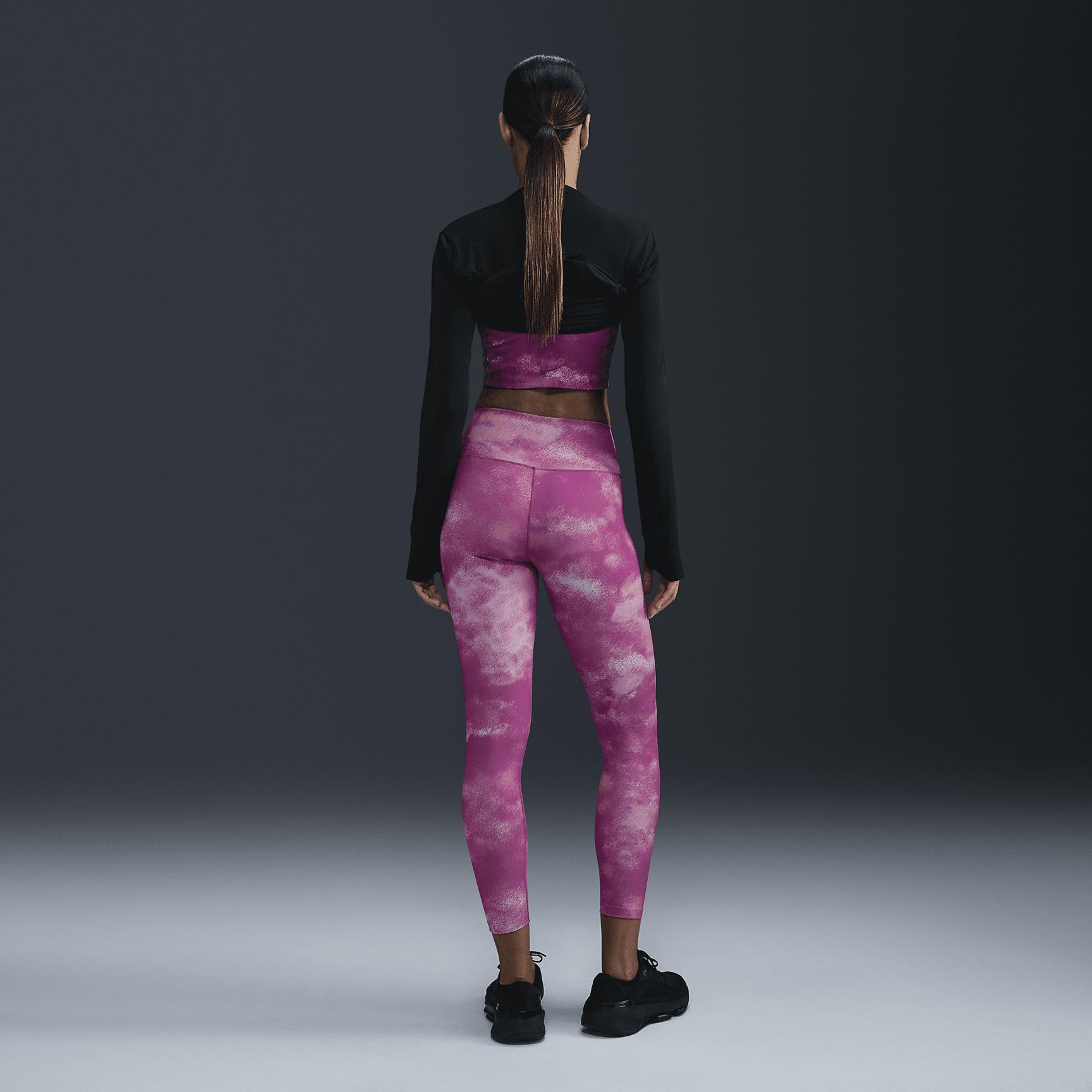 Nike Women's One High-Waisted 7/8 Printed Leggings Product Image