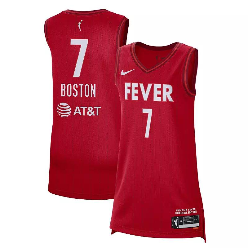 Aliyah Boston Indiana Fever Nike Womens Dri-FIT WNBA Victory Jersey | DR8398-658 Product Image