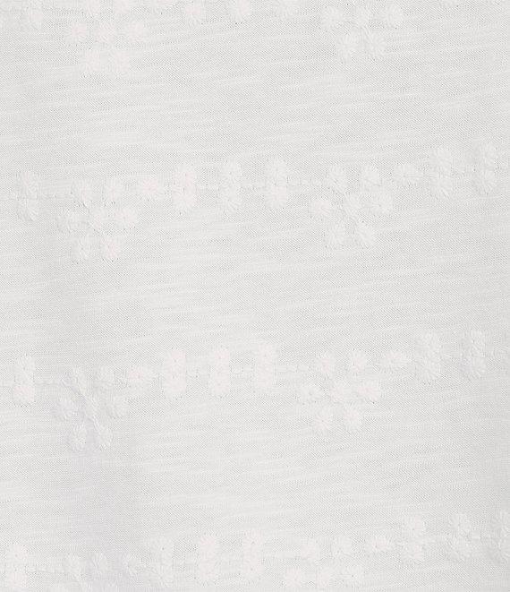 Allison Daley Short Sleeve Keyhole Neck Knit Top Product Image