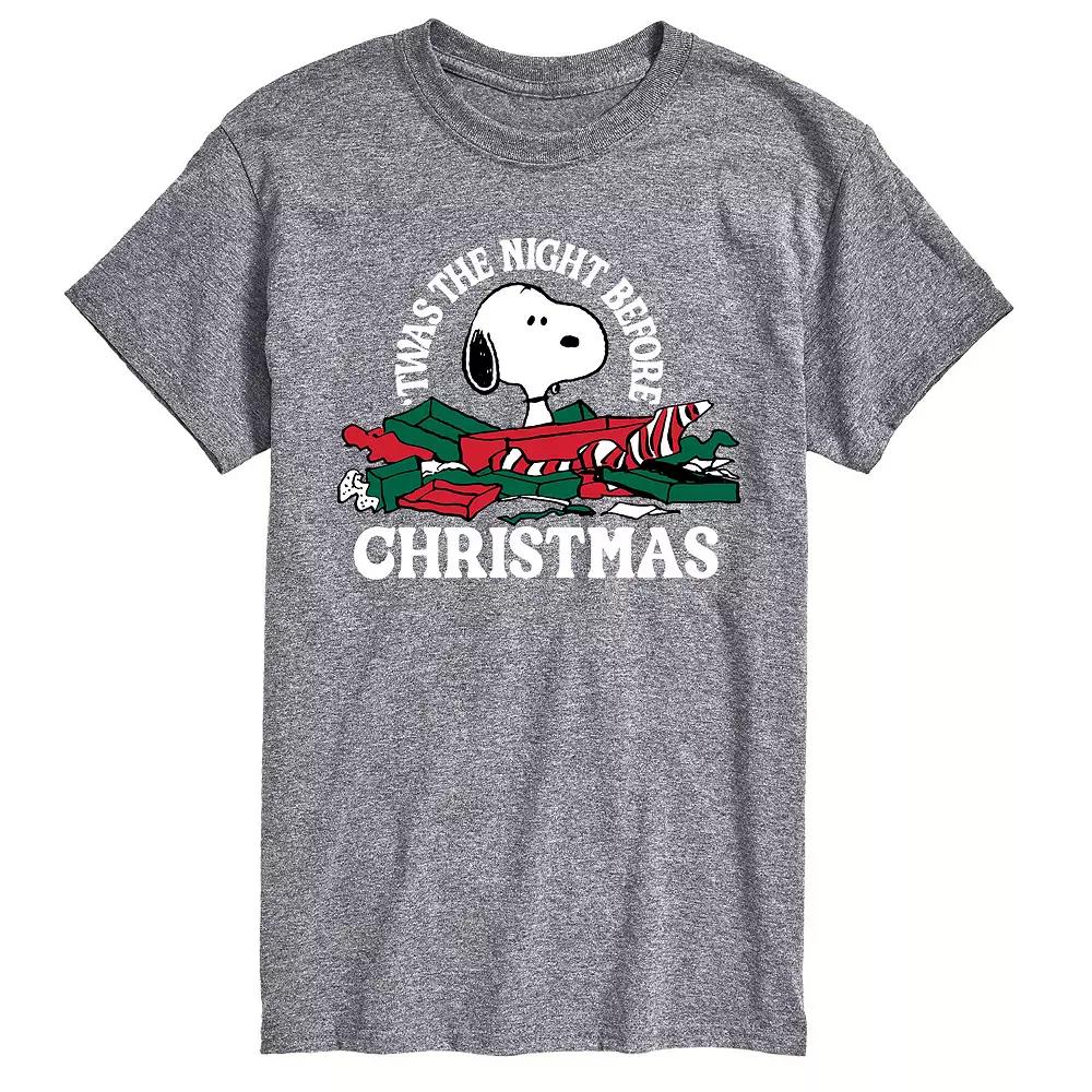 Men's Peanuts 'Twas The Night Before Christmas Tee,  Product Image