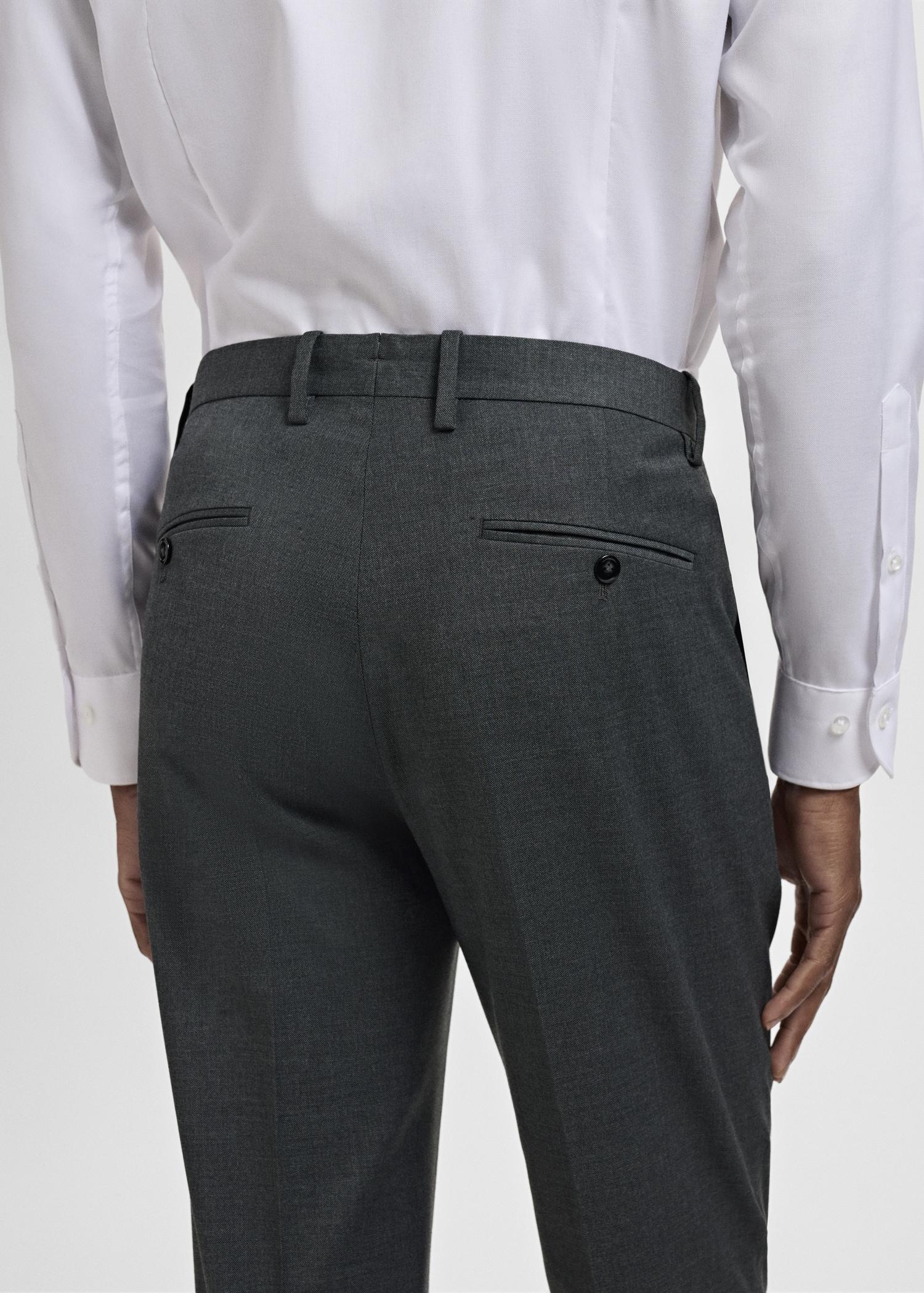 Milan slim-fit suit pants - Men | MANGO USA Product Image