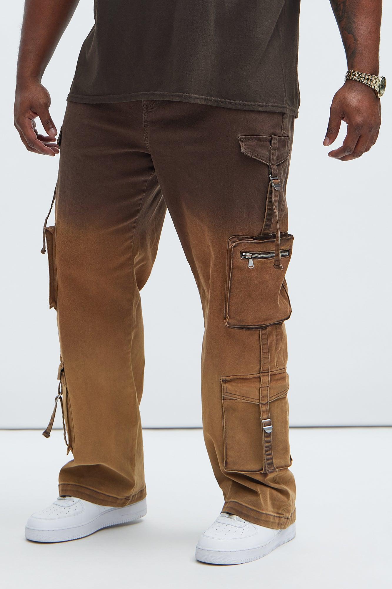 Vance Straight Pants - Brown Product Image
