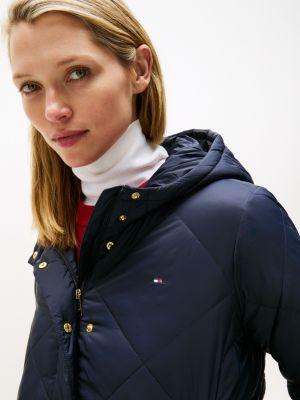 Lightweight Hooded Padded Quilted Jacket Product Image