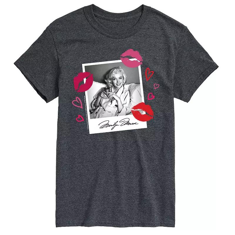 Big & Tall Marilyn Monroe Kiss Tee, Men's,  Product Image