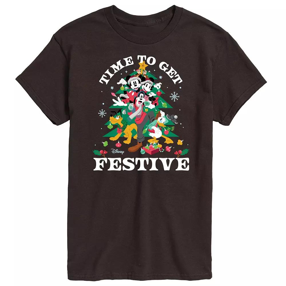 Disney Men's Time To Get Festive Tee,  Product Image