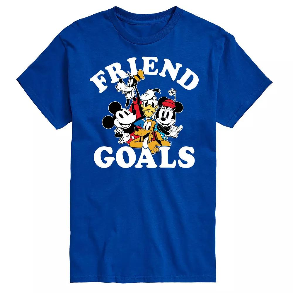 Disney's Mickey Mouse & Friends Big & Tall Friend Goals Graphic Tee, Men's,  Product Image