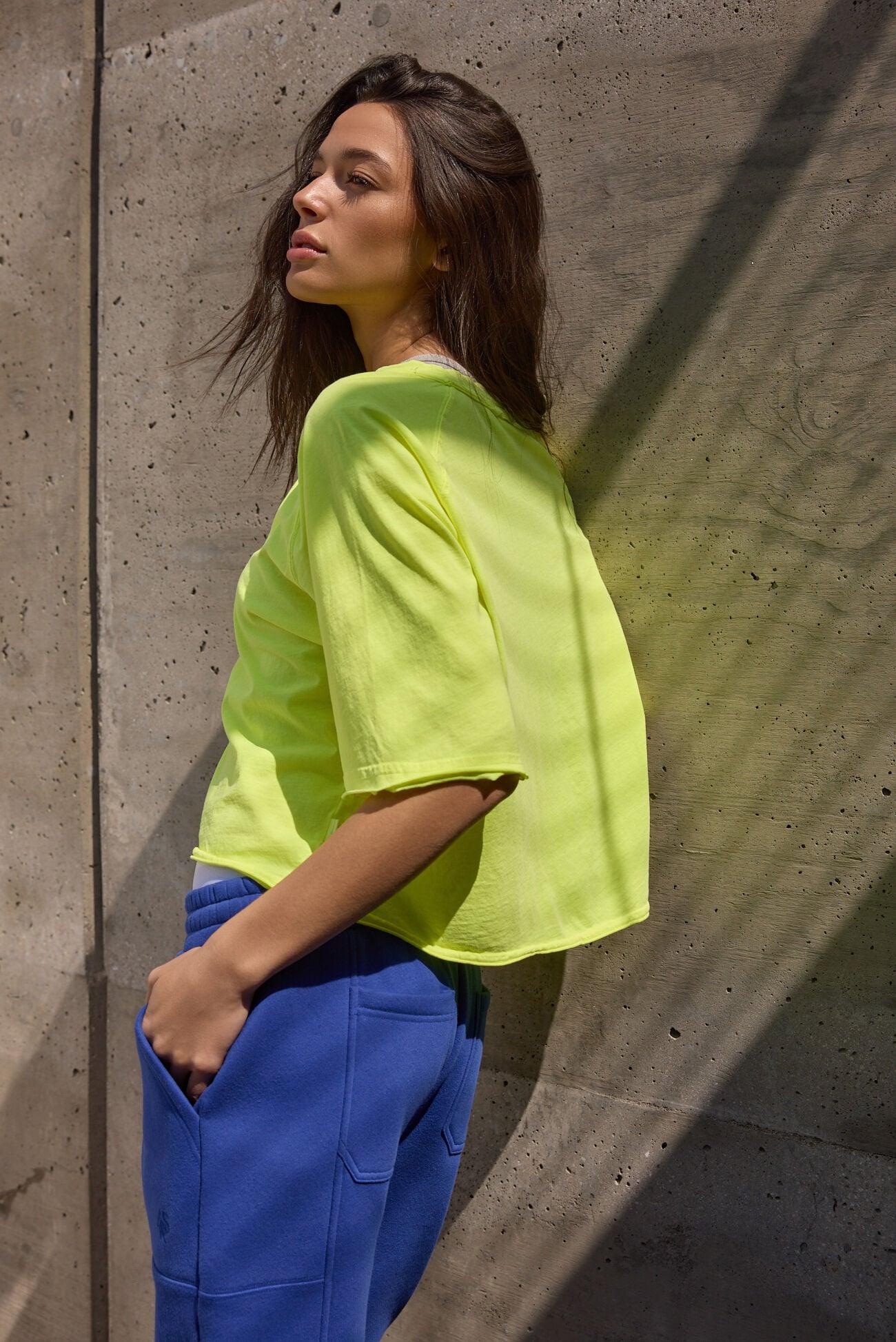 Sideline Snap Boxy Tee Product Image