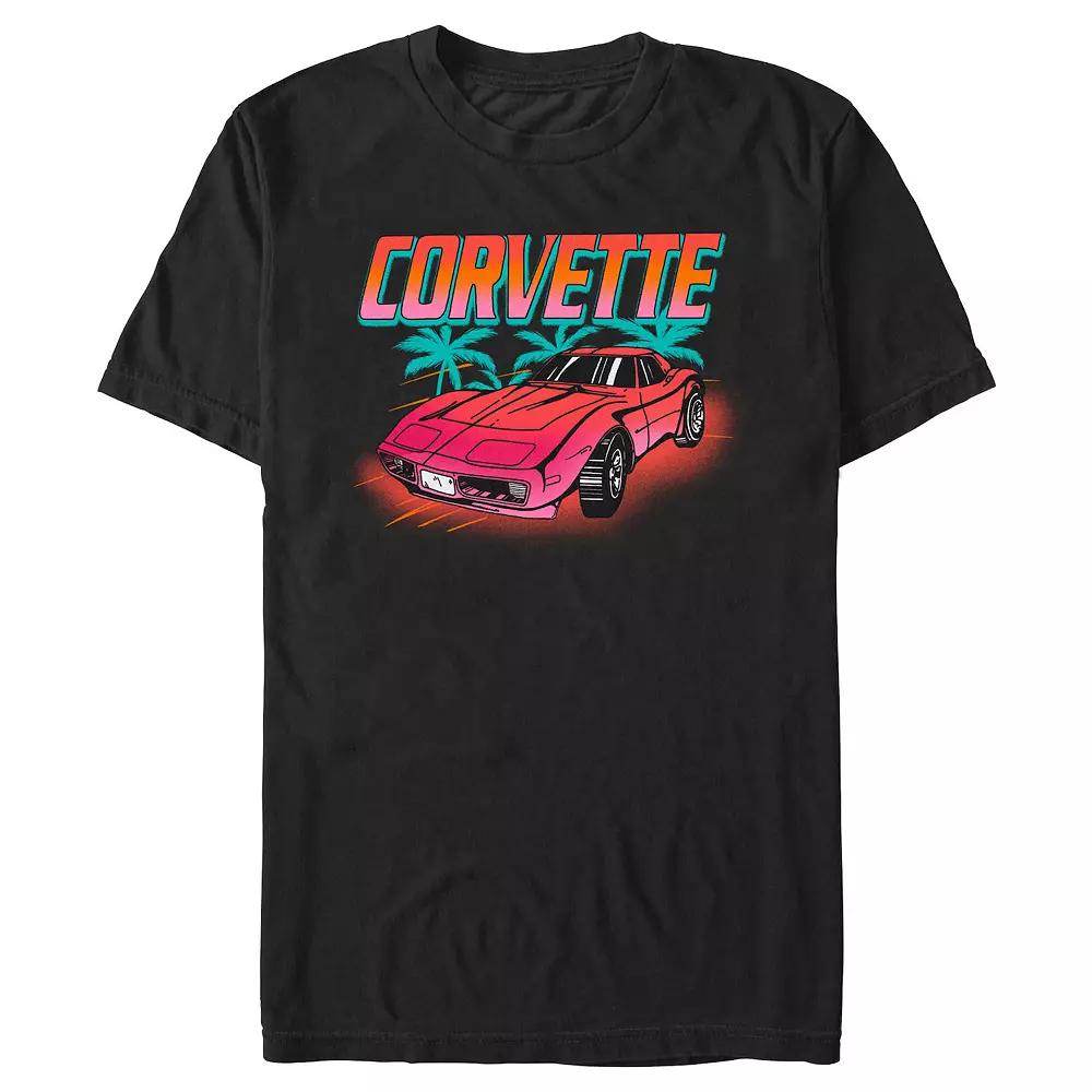 Men's Corvette On The Road Graphic Tee,  Product Image
