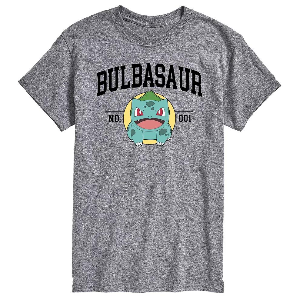 Big & Tall Pokemon Bulbasaur Collegiate Graphic Tee, Men's,  Product Image