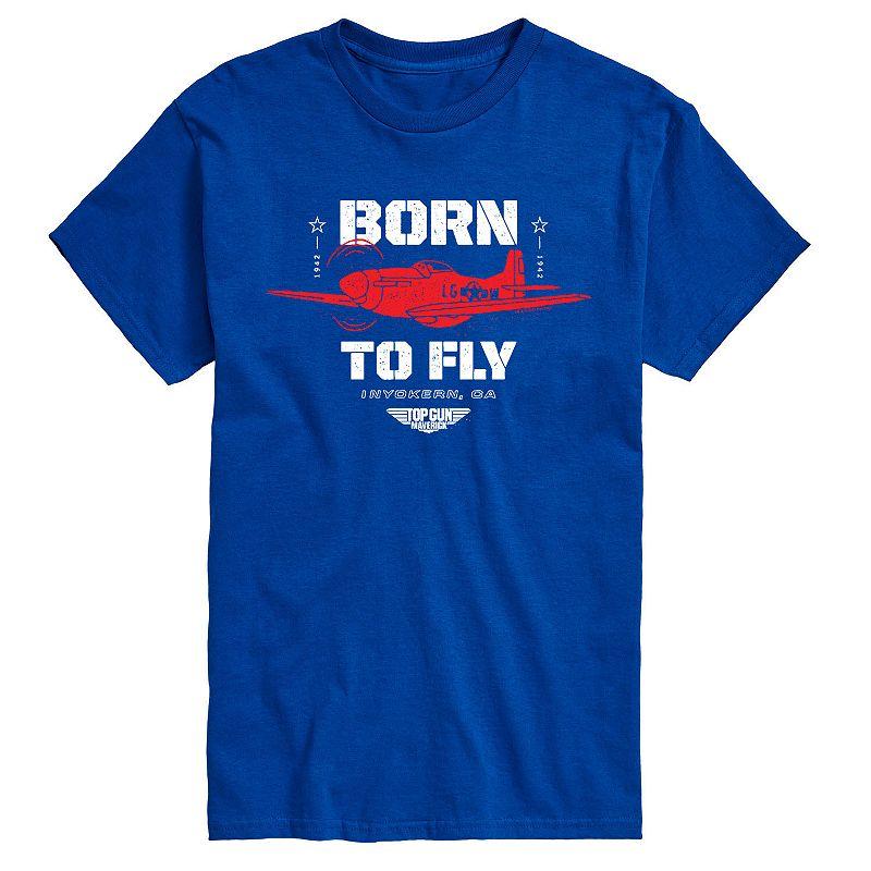 Big & Tall Top Gun Maverick Born To Fly, Men's,  Product Image