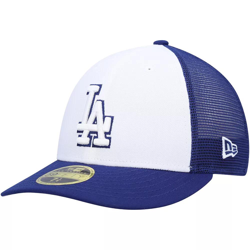 Men's New Era  Royal/White Los Angeles Dodgers 2023 On-Field Batting Practice Low Profile 59FIFTY Fitted Hat, Size: 7 1/8 Product Image