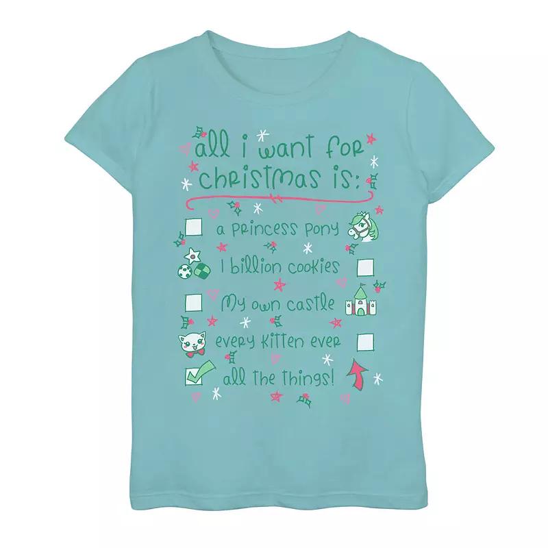 Girls 7-16 american Women Text Tee, Girl's, Size: Small, Athletic Grey Product Image