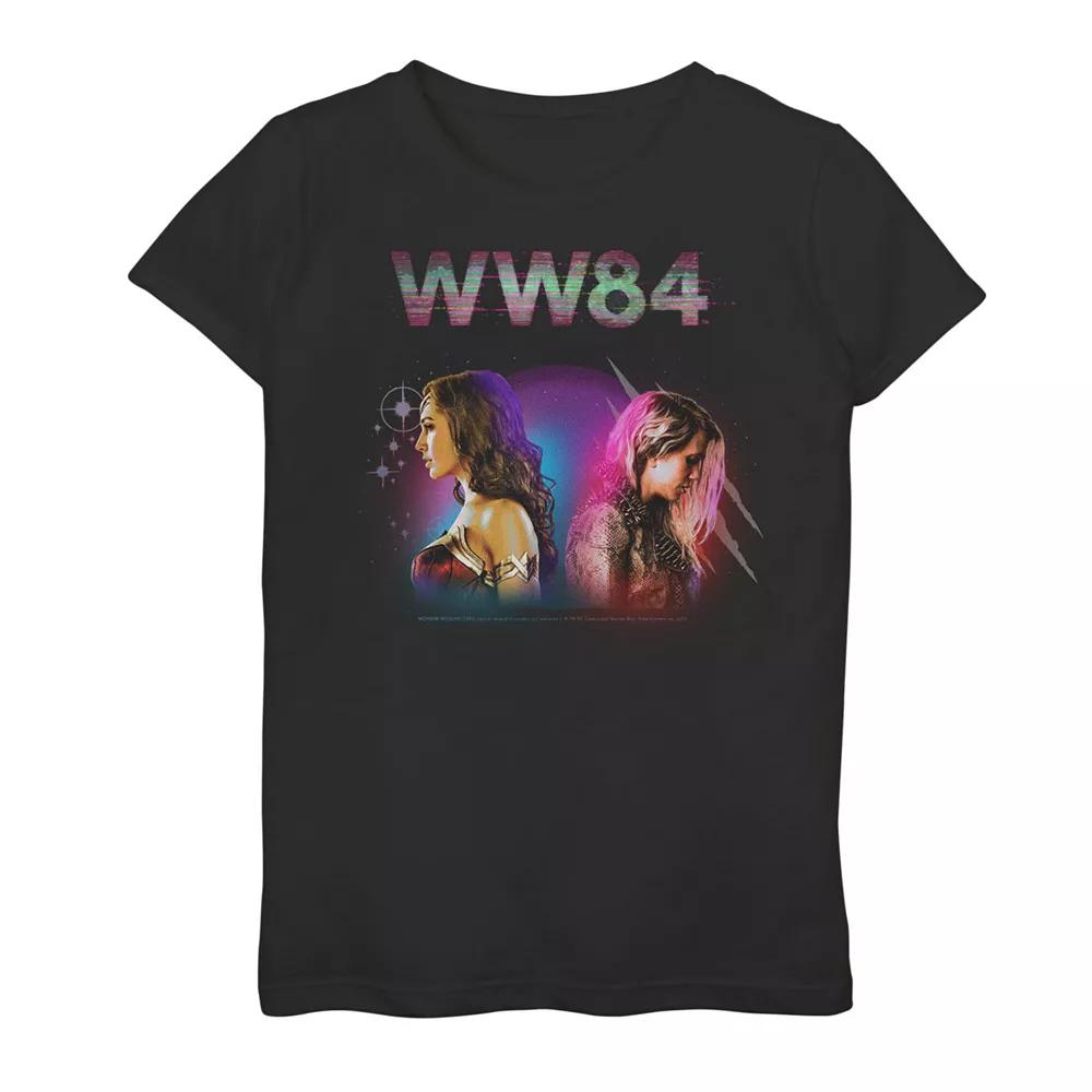 Girls 7-16 DC Comics Wonder Woman Cheetah Split Poster Graphic Tee, Girl's,  Product Image