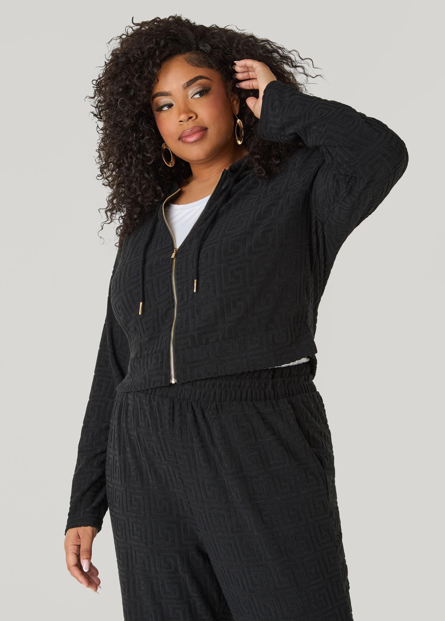 Greek Key Track Jacket Product Image