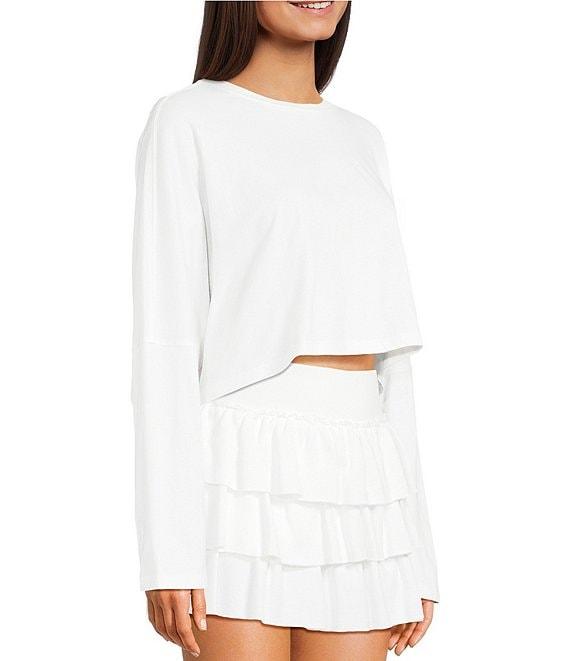 GB Cropped Coordinating Batwing T-Shirt Product Image