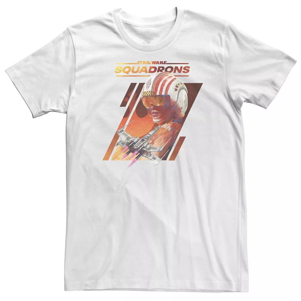 Big & Tall Star Wars: Squadrons Rebel X-Wing Panels Tee, Men's,  Product Image