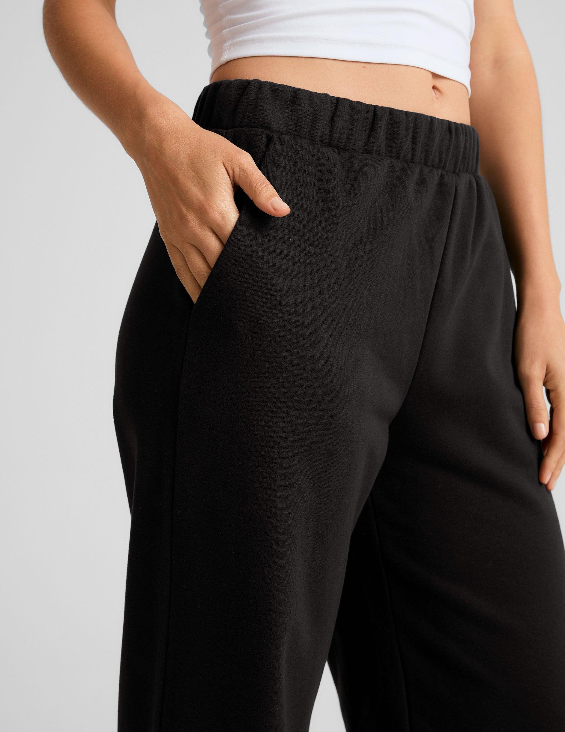 LuxeFleece Wide Leg Pant Product Image