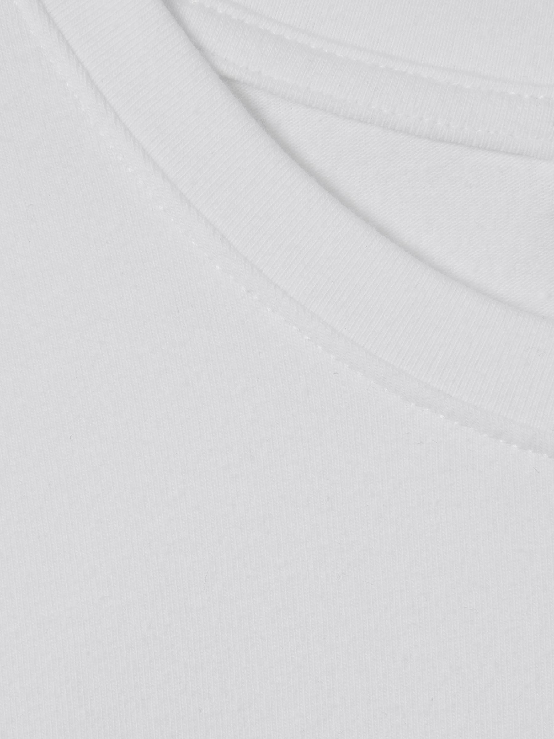 Good American Cotton Crew-Neck T-Shirt in White Product Image