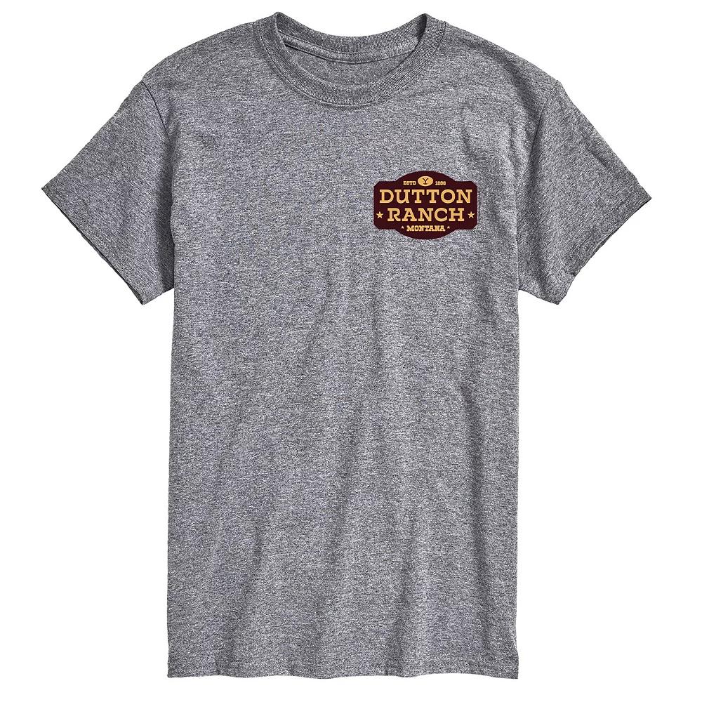 Big & Tall Yellowstone Dutton Ranch Tee, Men's,  Product Image