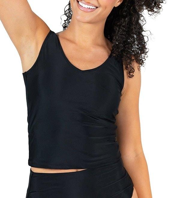 Janela Bay Solid High Waist Seamless Swim Bottom Product Image