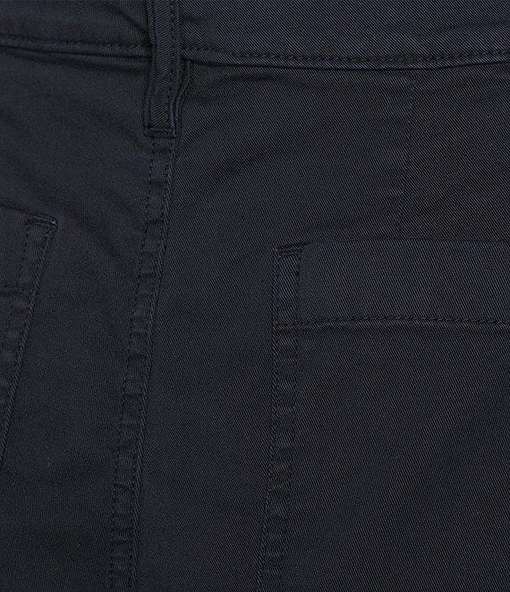 Lauren Ralph Lauren Petite Size Stretch Chino Wide Leg Cropped Pants Product Image