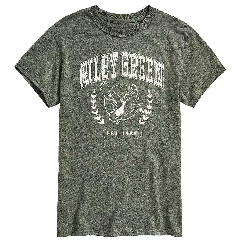 Men's Riley Green Collegiate Graphic Tee,  Product Image