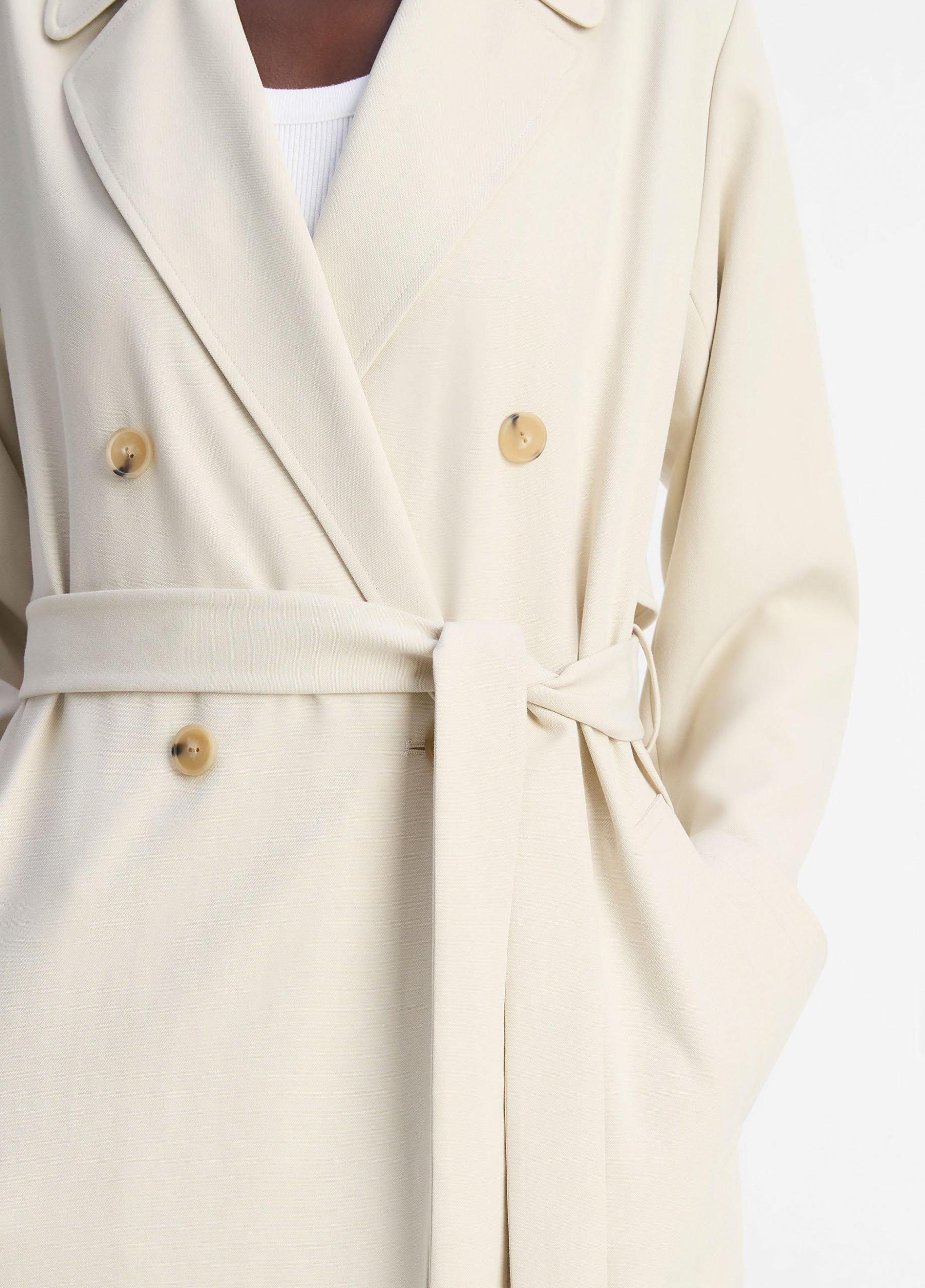 Drapey Trench Coat Product Image