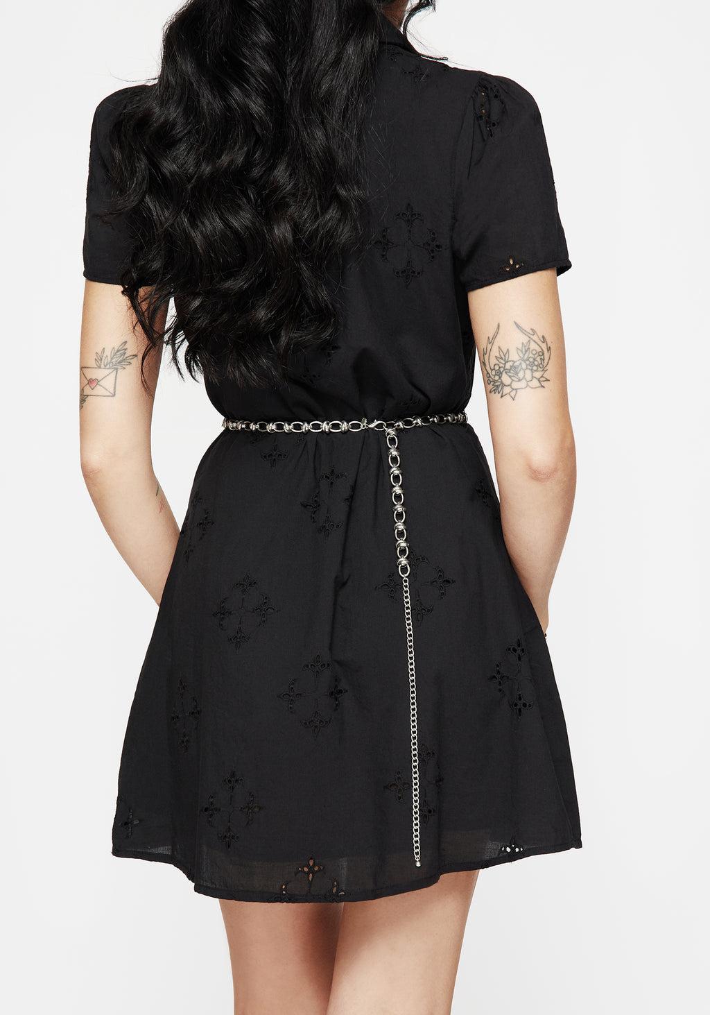 Druantia Pentagram Moon Chain Belt Product Image