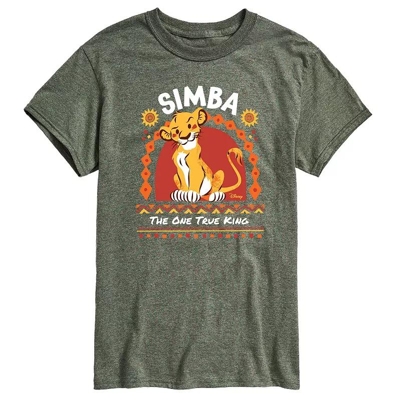 Disney's The Lion King Simba Men's One True King Graphic Tee,  Product Image