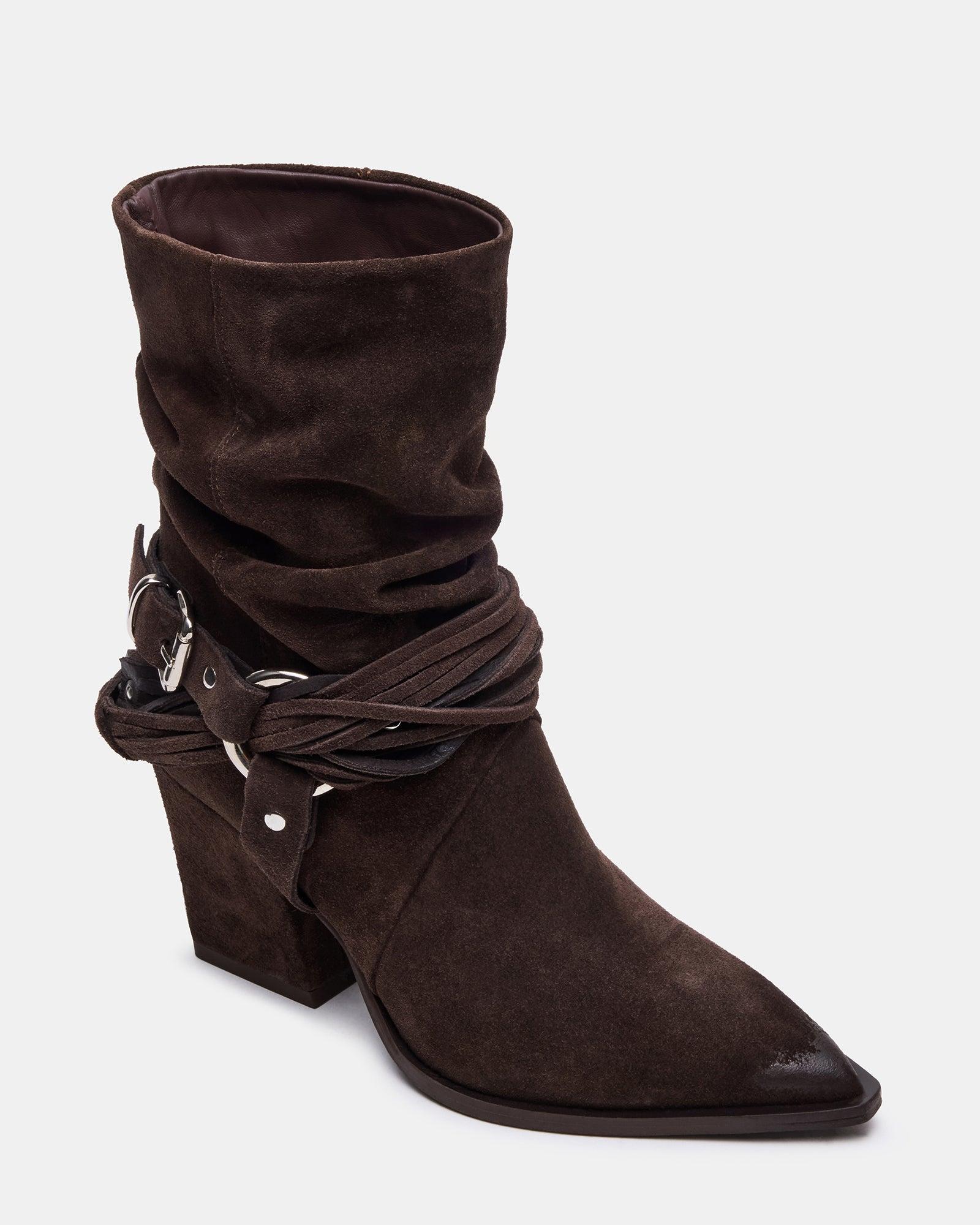 LAUPER DARK TAUPE SUEDE Female Product Image