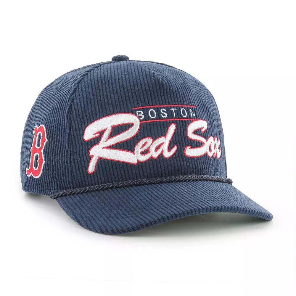 Men's '47 Navy Boston Red Sox Corduroy Hitch Adjustable Hat, Blue Product Image