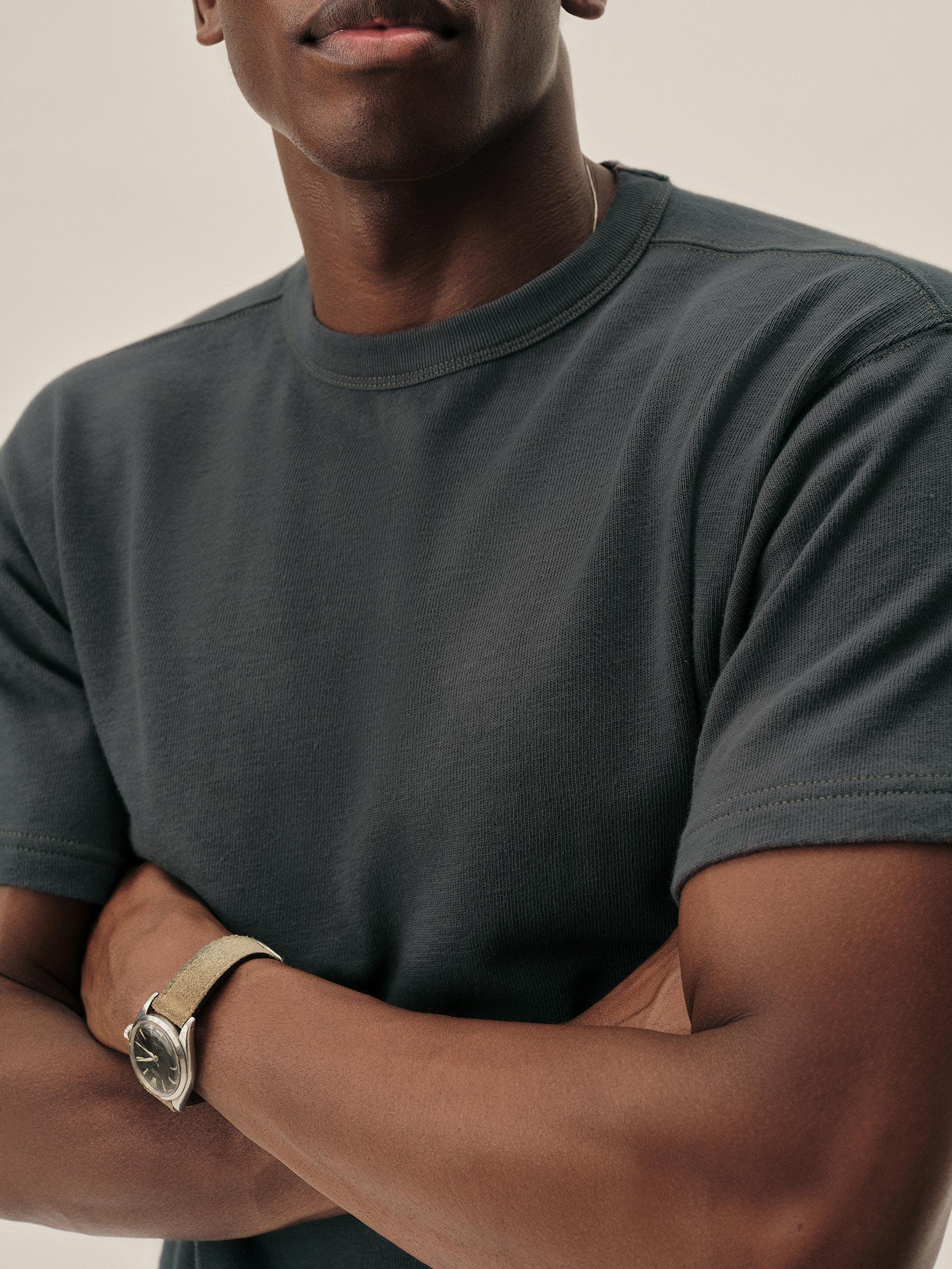 Dalix Mens Coffee Martini Midweight Tee Product Image